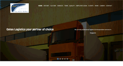 Desktop Screenshot of gateslogistics.com